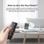 Нов Key Finder Безжичен Локатор – 6 броя 100 ft, Силен Звук, Без Приложение за намиране на вещи, снимка 2
