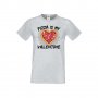 Мъжка тениска Свети Валентин Pizza Is My Valentine, снимка 3