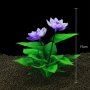 Декорация за аквариум. Изкуствени растения за аквариум. Цвете за аквариум. Лилия, снимка 2