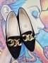 Прекрасни Обувки със Златна Верига за Акцент, снимка 1 - Дамски ежедневни обувки - 41384170