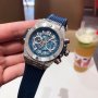 Мъжки часовник Hublot Big Bang Unico Carbon с кварцов механизъм, снимка 6