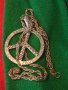 ХИПАРСКИ ПОСРЕБРЕН СИМВОЛ МЕДАЛЬОН с КРАСИВА ВИНТИДЖ ПЛЕТКА ЗДРАВА ВЕРИЖКА ЛАНЕЦ КЮСТЕК 25200, снимка 2