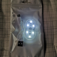 Интериорна сензорна Led Лампа за кола 5V USB, Студено бяла светлина 6500к, снимка 2 - Аксесоари и консумативи - 44574850