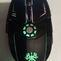 Мишка Nowmink - геймърска, кабелна USB, светеща, снимка 8 - Клавиатури и мишки - 41553543