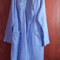 Дълъг дамски халат, нов, лилав, снимка 2 - Други - 41984703