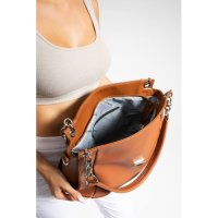 Елегантна дамска чанта през рамо, снимка 7 - Чанти - 44340470