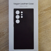 Защитен калъф Samsung Vegan Leather Case, За Galaxy S24 Ultra, DARK VIOLET, снимка 1 - Калъфи, кейсове - 44782289