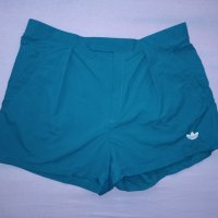 Adidas L- Оригинални къси панталонки/ шорти в тюркоазен цвят , снимка 4 - Къси панталони и бермуди - 40694279