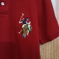 US Polo ASSN тениска с яка XS, снимка 1 - Тениски - 34319661