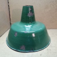 Стара Соц Емайлирана Индустриална Лампа. , снимка 4 - Антикварни и старинни предмети - 40939616