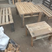 комплект маса с пейка , снимка 5 - Градински мебели, декорация  - 44492893