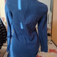 Блуза туника в синьо, снимка 4 - Туники - 42484109