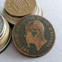 Монета - Италия - 5 чентесими | 1861г., снимка 2 - Нумизматика и бонистика - 35999423