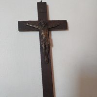Стар кръст , Исус Христос 25х12.5см, снимка 12 - Други ценни предмети - 41394403