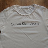 calvin klein jeans - страхотна дамска тениска , снимка 6 - Тениски - 41500218