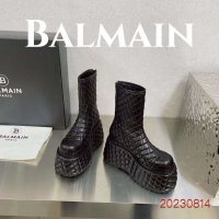 Balmain 2023(реплика) 001, снимка 2 - Дамски боти - 41868086