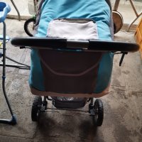 Бебешка количка, столче за хранене и детско колело, снимка 2 - Детски колички - 34417929