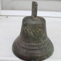 Стара месингова камбана със сребро , снимка 2 - Колекции - 40979855