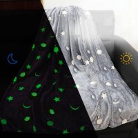 Светещо в тъмното детско одеяло Magic Blanket , 120 х150 см, снимка 9 - Други - 42162306