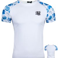 Мъжка тениска 2105 черен/бял, снимка 2 - Тениски - 41560320