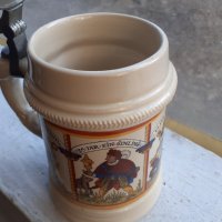 Уникална колекционерска немска халба за бира WMF, снимка 5 - Антикварни и старинни предмети - 35895045