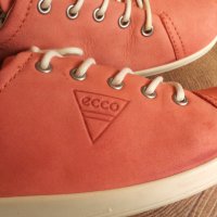 ECCO Real Leather Shoes Размер EUR 38 дамски детски обувки естествена кожа 141-13-S, снимка 4 - Дамски ежедневни обувки - 42288713