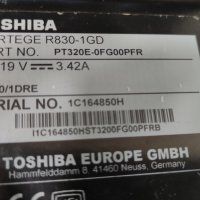 Лаптоп Toshiba Portege R830-1GD, снимка 5 - Части за лаптопи - 41951202