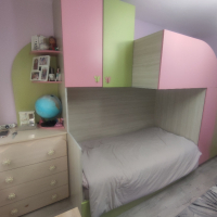 Двуетажно детско легло , снимка 2 - Мебели за детската стая - 44588500
