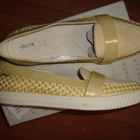 Geox Respira Mocassins - Нови естествена кожа балеринки/мокасини, снимка 6 - Дамски елегантни обувки - 36130032