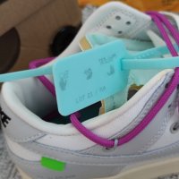 Nike Off White Dunk Lot 21 50 Дамски Обувки Размер 39 Номер 25см Маратонки, снимка 3 - Маратонки - 41500108