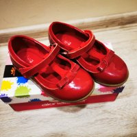 Детски обувки лачени цвят бордо номер 25, снимка 1 - Детски обувки - 40058727