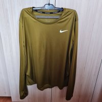 NIKE running, dri-fit блуза с дълъг ръкав , снимка 3 - Спортни екипи - 40629030