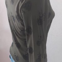 Зелена блуза тюл и бродерия АСОС - 15,00лв., снимка 8 - Блузи с дълъг ръкав и пуловери - 32029829