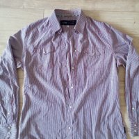 оригинална риза AJ Armani jeans, L и ХL, снимка 3 - Ризи - 44743929