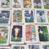 Колекция карти за игра с футболисти евро'88 пълен комплект, снимка 8 - Колекции - 44808796