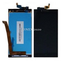 Нов LCD дисплей  за Lenovo P70 + тъч скрийн черен, снимка 1 - Резервни части за телефони - 34587373