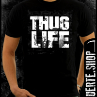 Тениска с щампа THUG LIFE 2PAC, снимка 1 - Тениски - 36168880