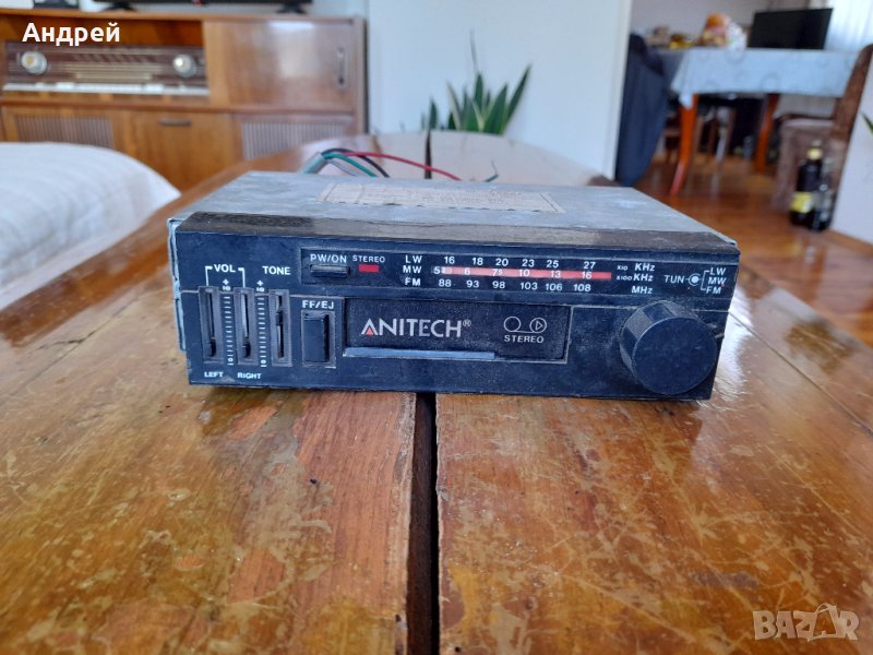 Стар радиокасетофон Anitech, снимка 1