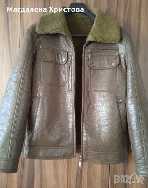 Мъжко кожено яке, снимка 1