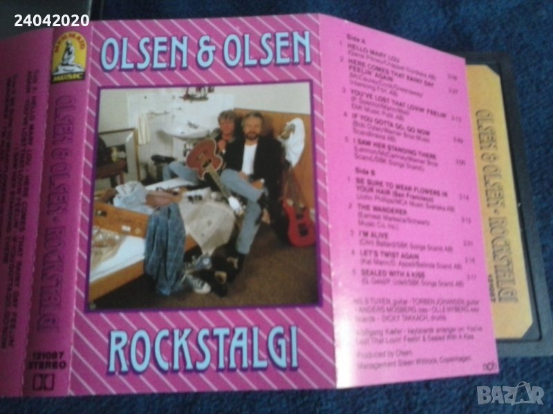 Olsen & Olsen - Rockstalgi оригинална касета, снимка 1