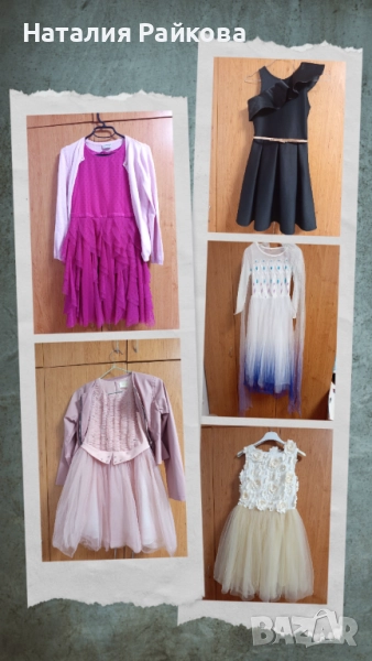 Официални Рокли размер 134-140, снимка 1