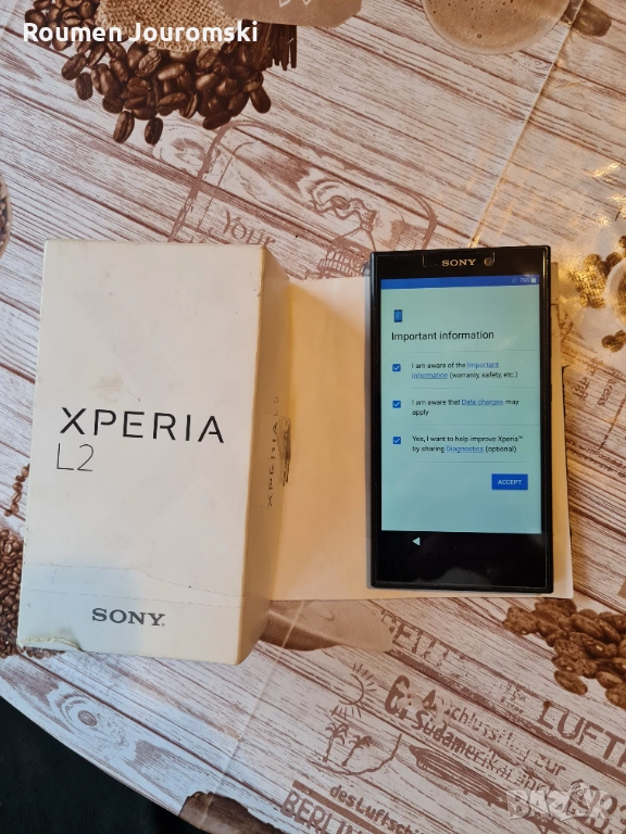 Телефон Sony xperia L2, снимка 1