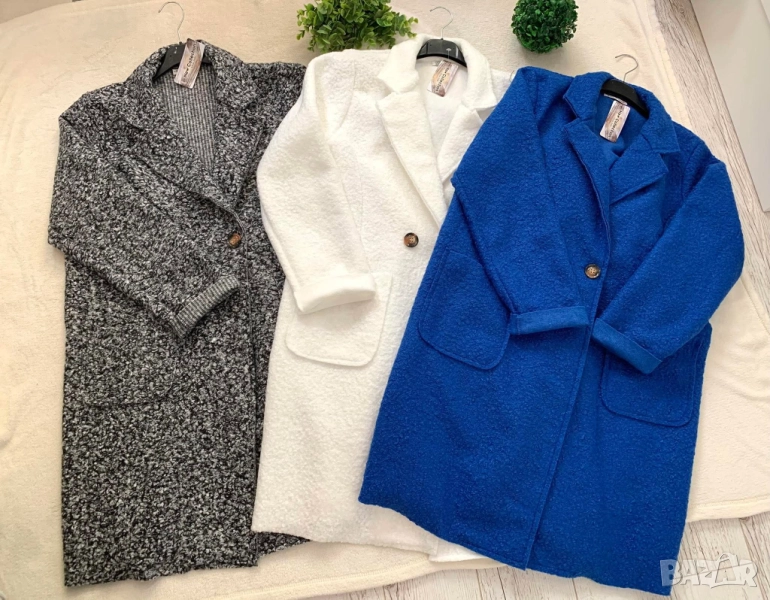 Меки есенни палта от букле , снимка 1