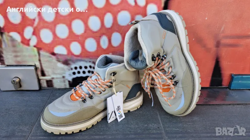 Английски детски кец/боти-Zara, снимка 1