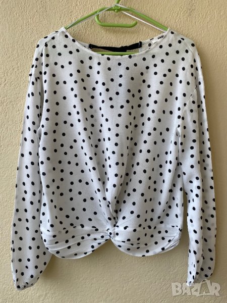 Бяла къса блуза KOTON - С, снимка 1