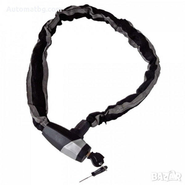 Заключващо устройство за мотоциклет Automat, Катинар за мотор, Черен, снимка 1