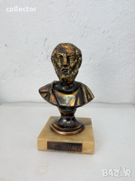 Бронзов бюст / скулптура на - ОМИР. №7610, снимка 1