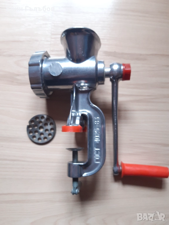 Машинка за мелене на месо, домати и други, руска чисто нова, снимка 1