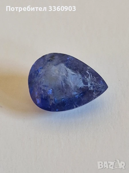 Скъпоценен камък-Танзанит-3.40 карата, снимка 1
