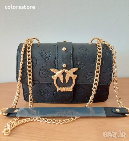 Луксозна Черна чанта код AF102, снимка 1